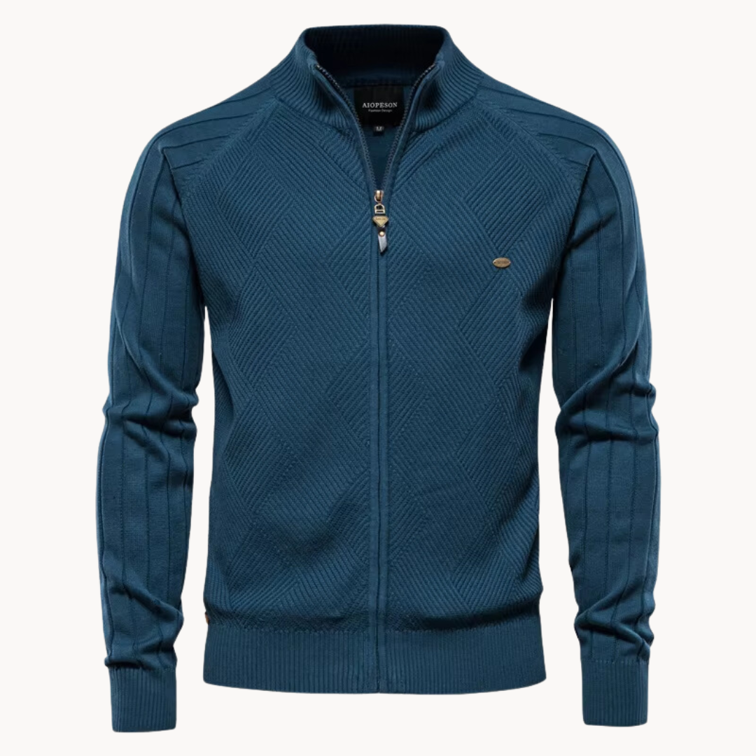 MANSSINO™ | Zip-Up Knit Jacket
