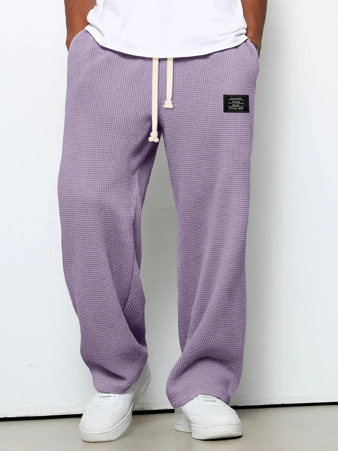 MANSSINO™ | Men's Woven Wide-Leg Drawstring Trousers
