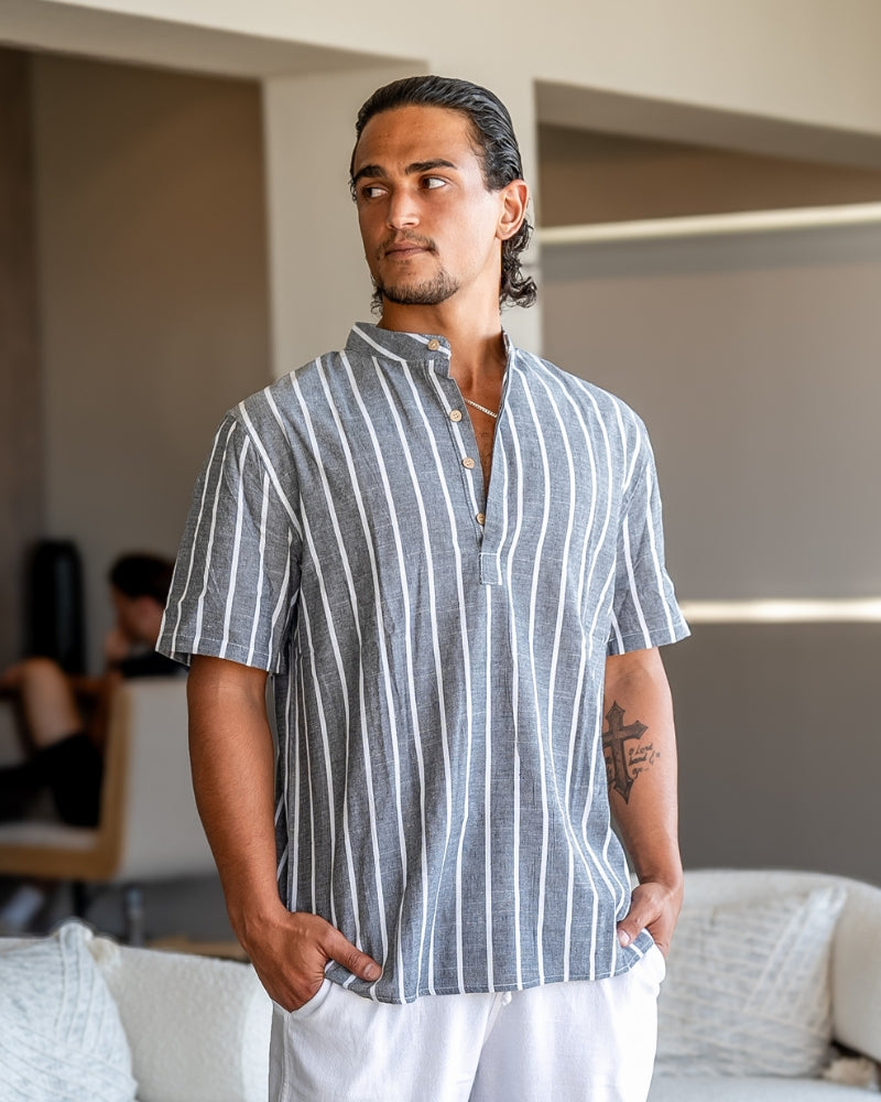 MANSSINO™ | Organic Cotton Sailor Polo