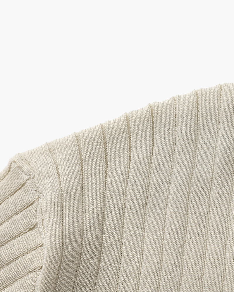 MANSSINO™ | RIBBED KNIT POLO