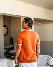 MANSSINO™ | POLO WITH CONTRAST TIPPING