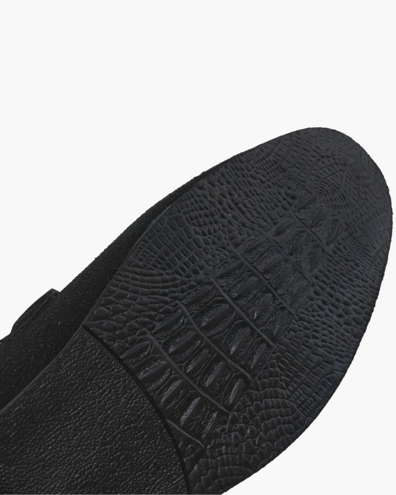 MANSSINO™ | All-Leather Suede loafers