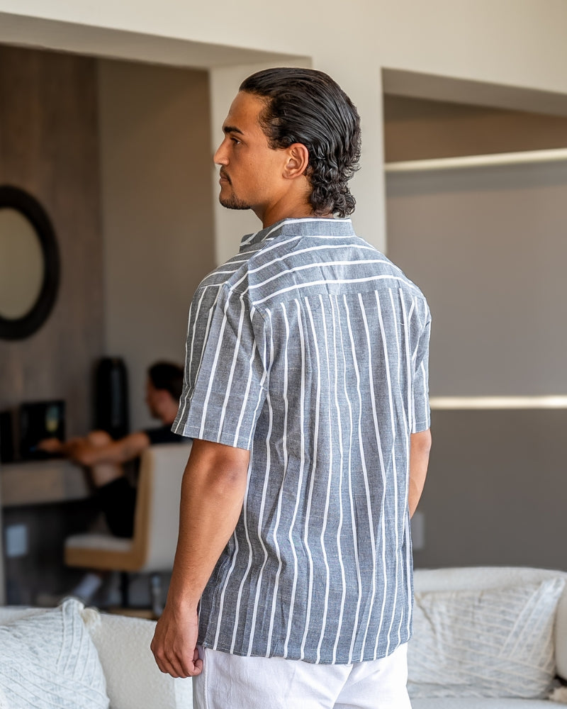 MANSSINO™ | ORGANIC COTTON NAUTICAL POLO