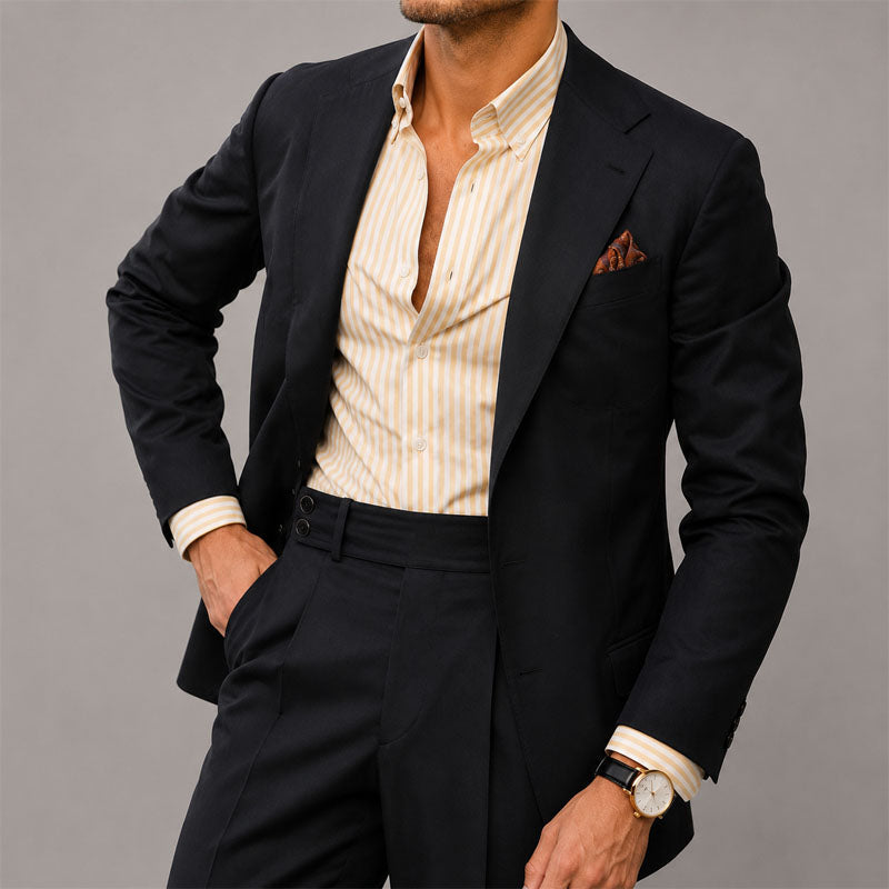 MANSSINO™ | Men's Two-Piece Linen Suit