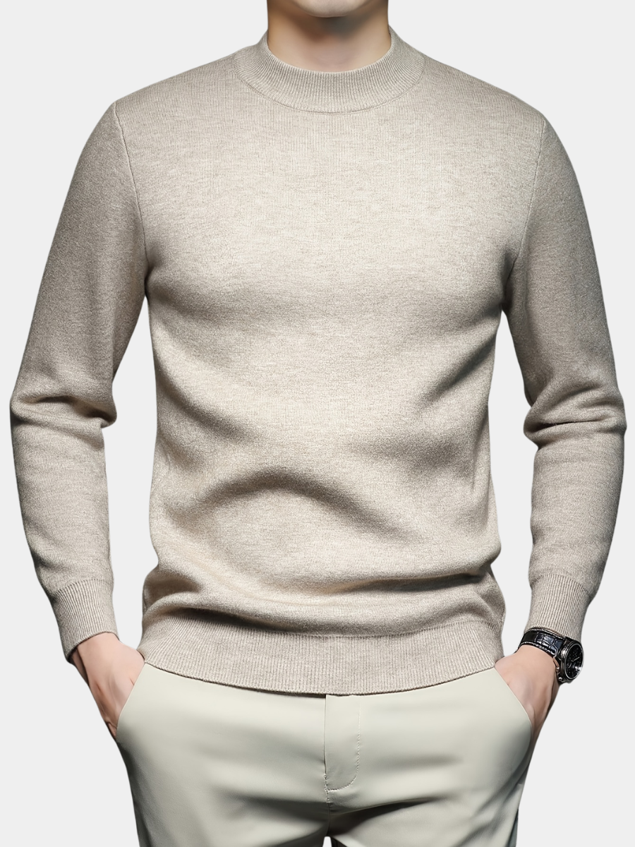 MANSSINO™ | Ribbed High-Neck Sweater for Men