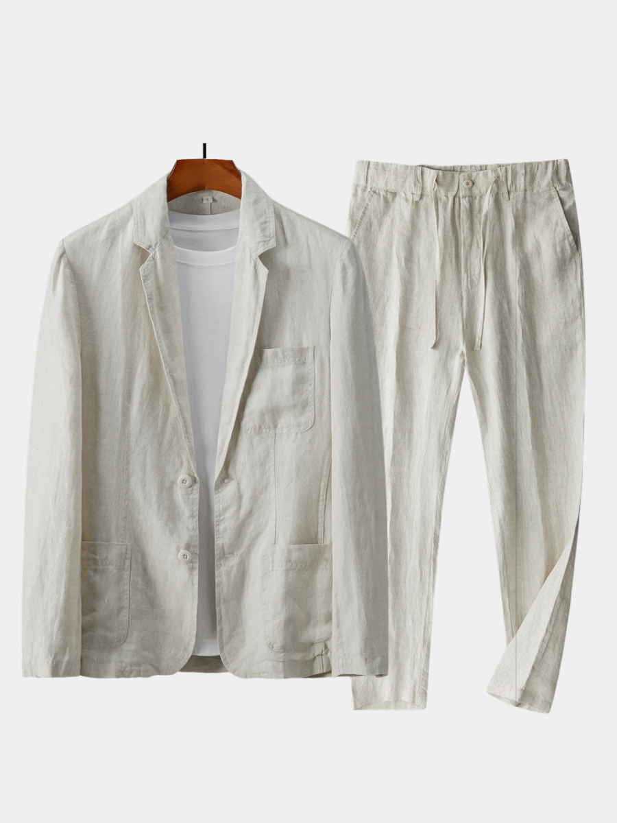 MANSSINO™ | Men's Linen Suit Set