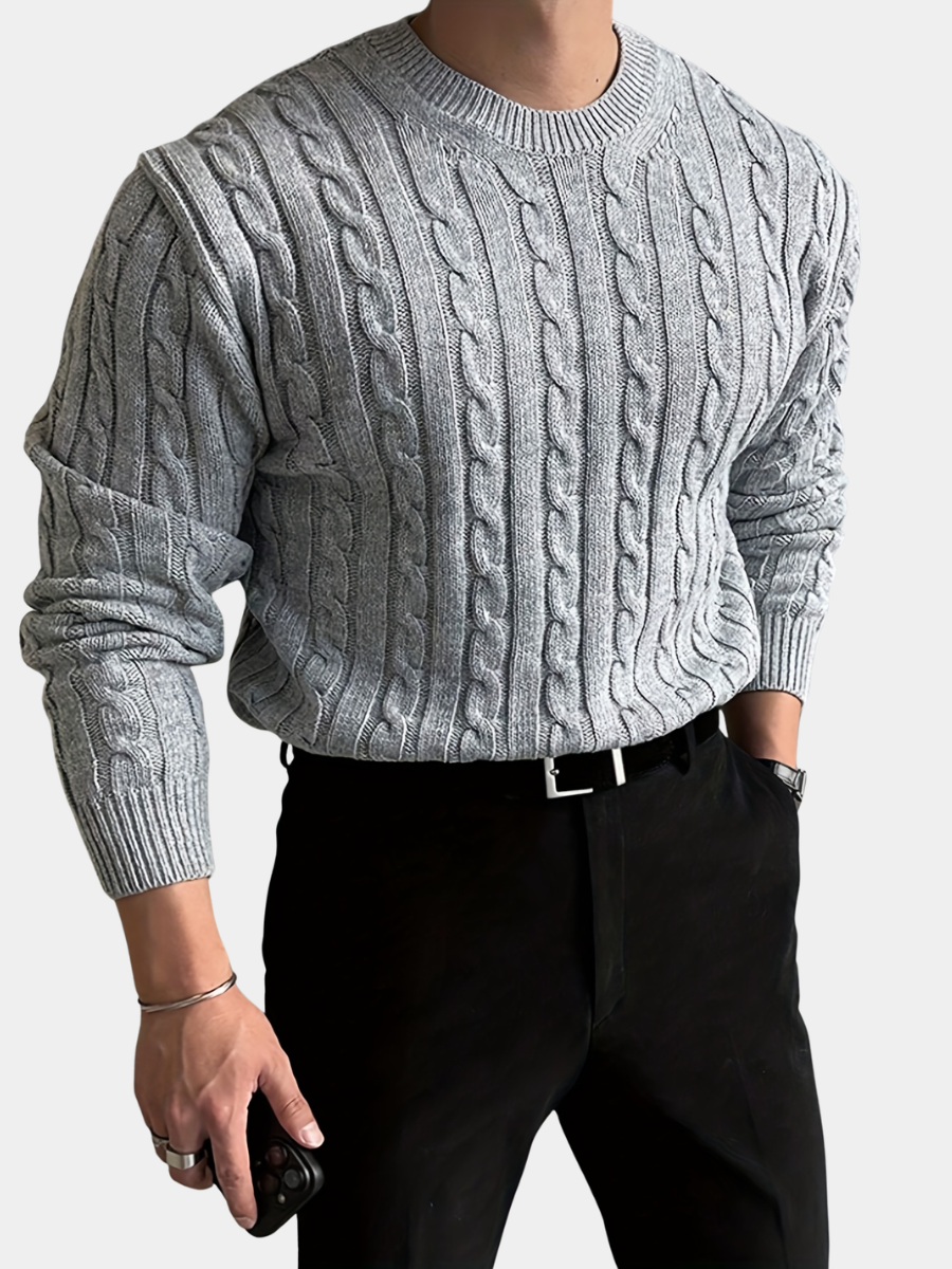MANSSINO™ | TWISTED KNIT SWEATER FOR MEN