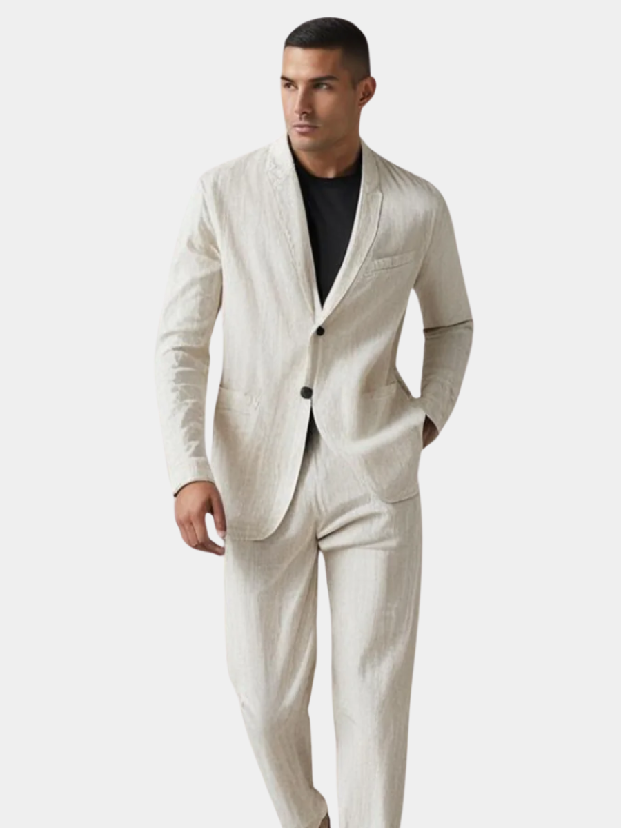 MANSSINO™ | Men's Linen Shirt Trouser Set