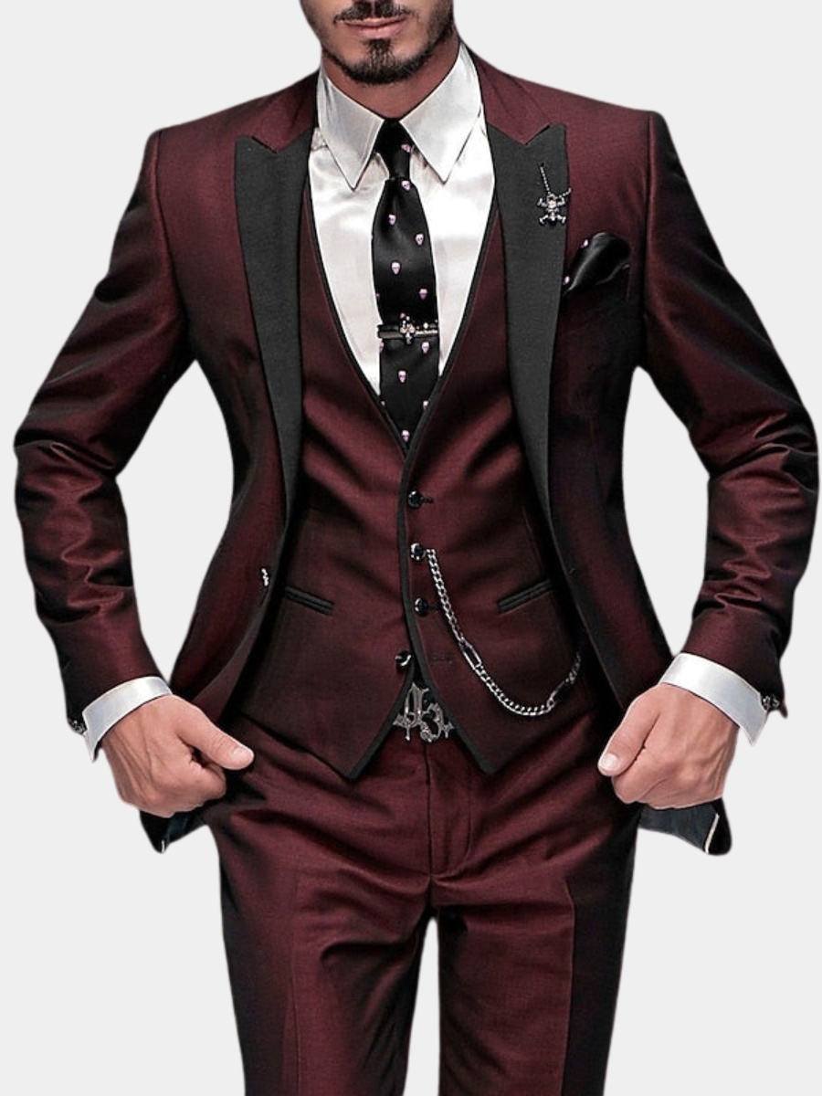 MANSSINO™ | Men's Linen Three-Piece Suit