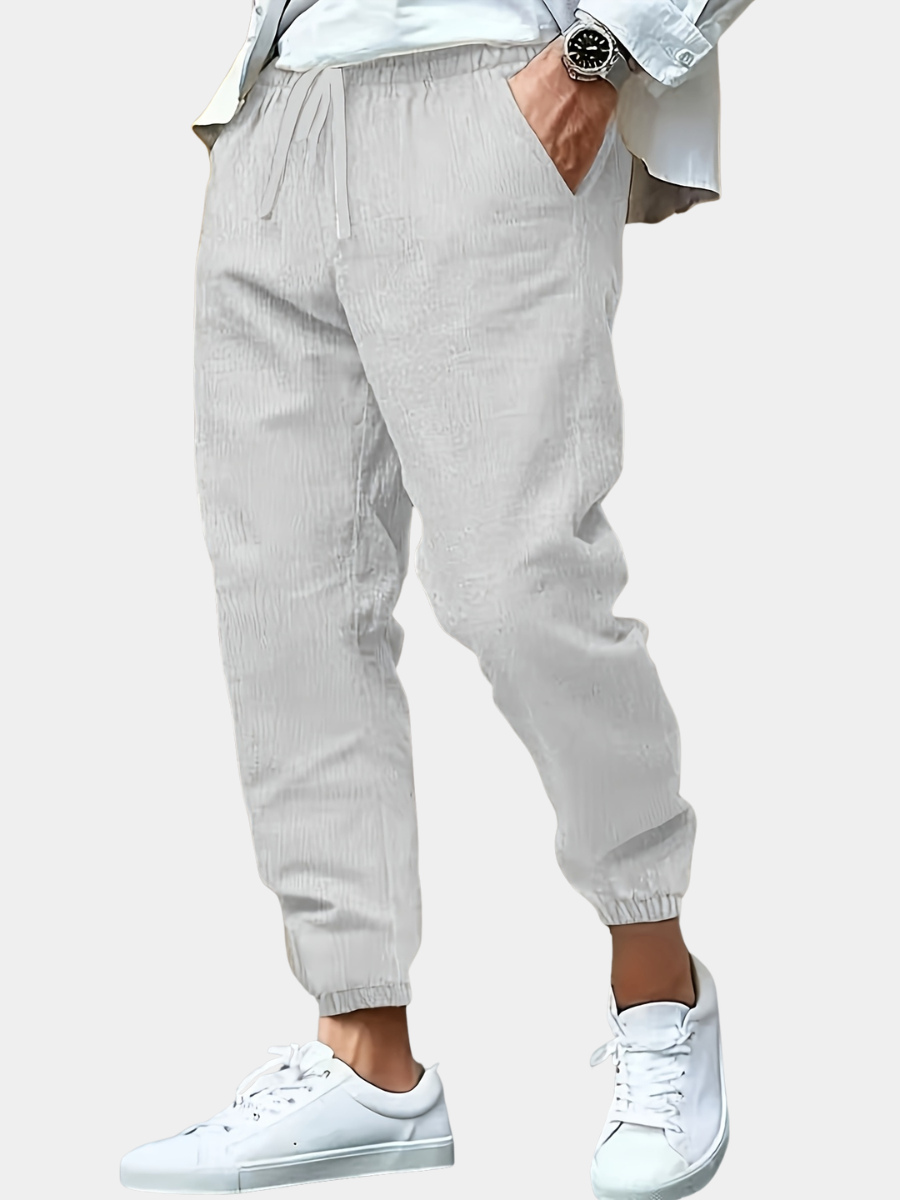MANSSINO™ | Men's High-Waist Linen Trousers