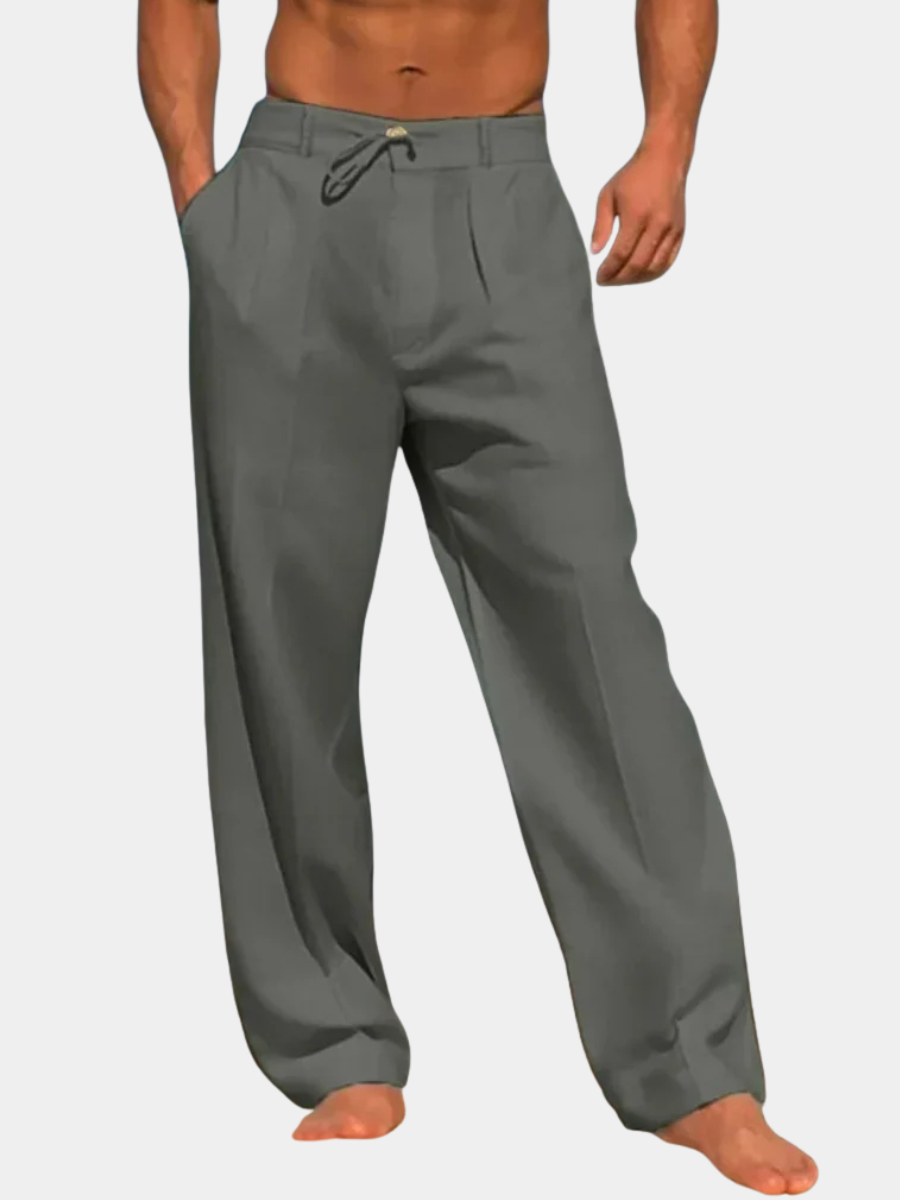 MANSSINO™ | Men's Polyester Blend Trousers