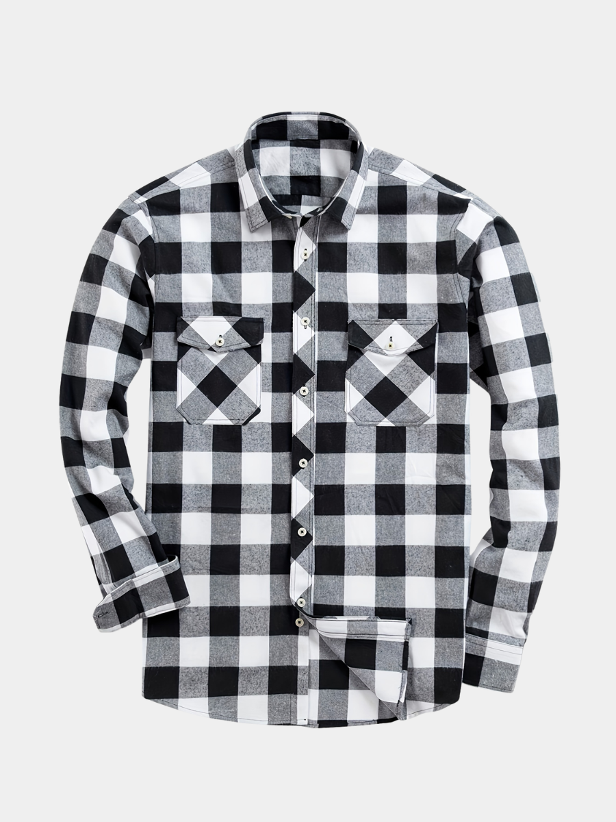 MANSSINO™ | Men's Plaid Flannel Shirt