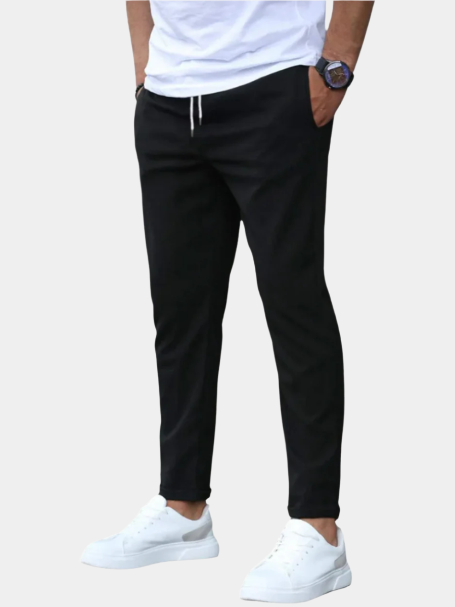 MANSSINO™ | Men's Slim-Fit Stretch Cotton Trousers
