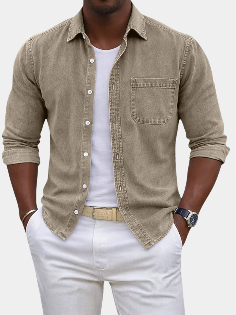 MANSSINO™ | Men's Roll-Up Shirt