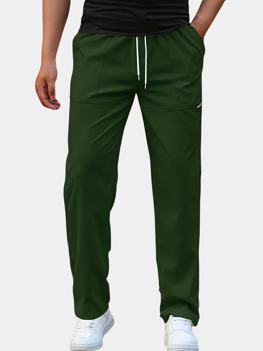 MANSSINO™ | Men's Printed Straight-Cut Trousers
