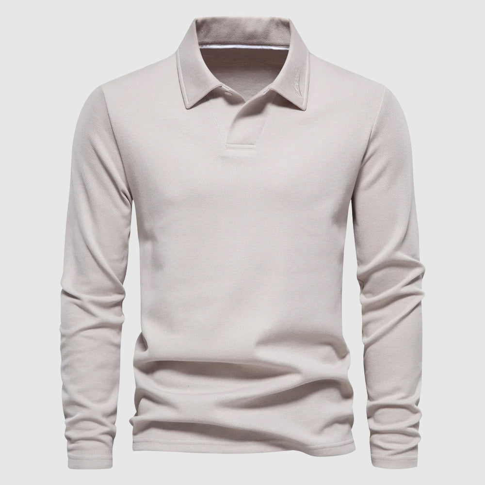 MANSSINO™ | Smart Long Sleeve Polo