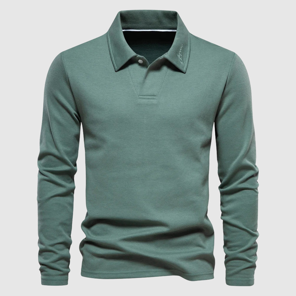 MANSSINO™ | Smart Long Sleeve Polo
