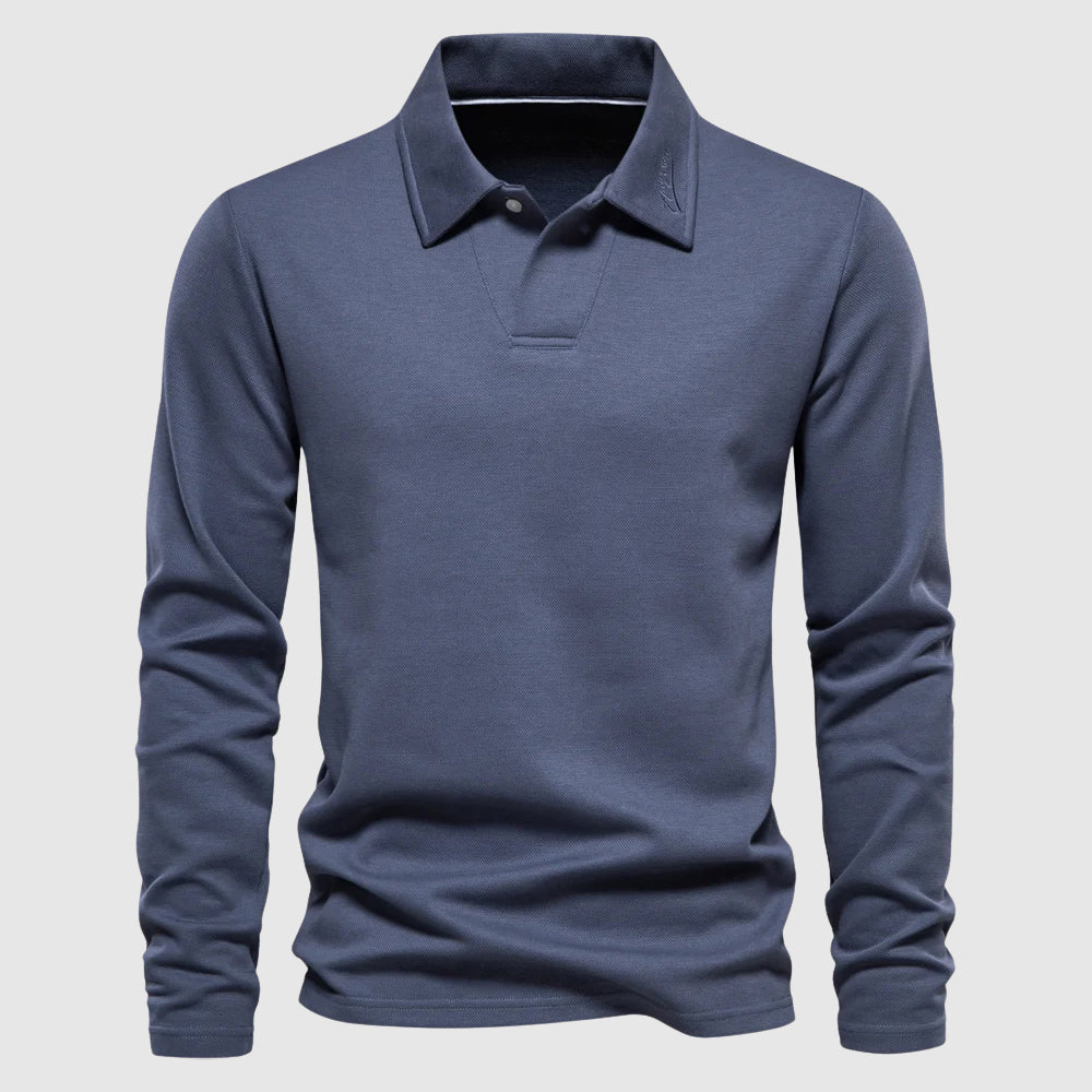 MANSSINO™ | Smart Long Sleeve Polo