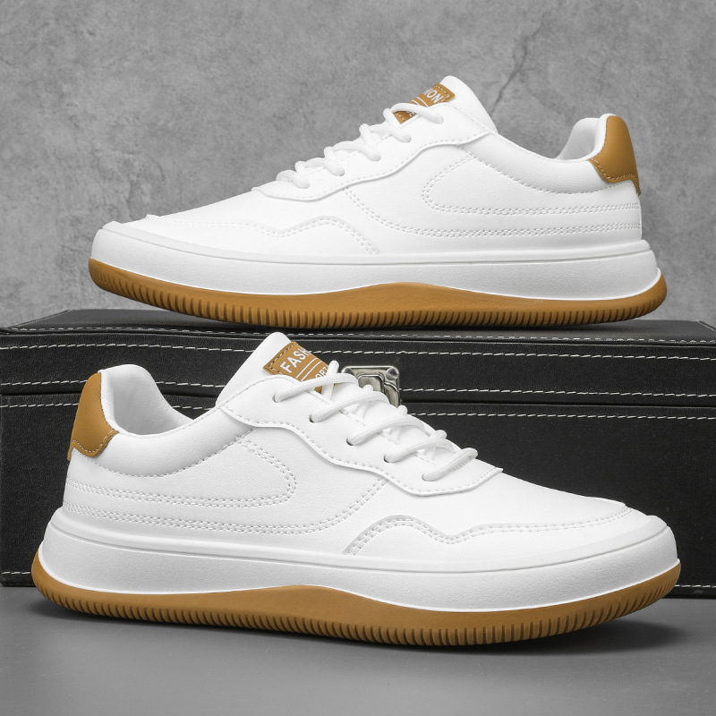 MANSSINO™ | Genuine Leather Low-Top Trainers