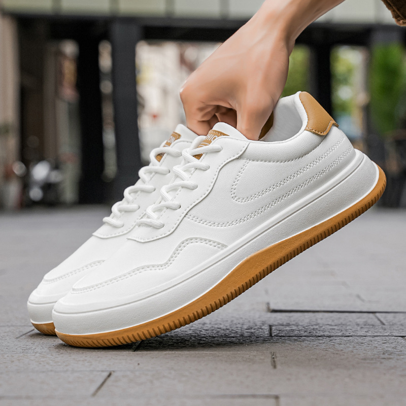 MANSSINO™ | Genuine Leather Low-Top Trainers