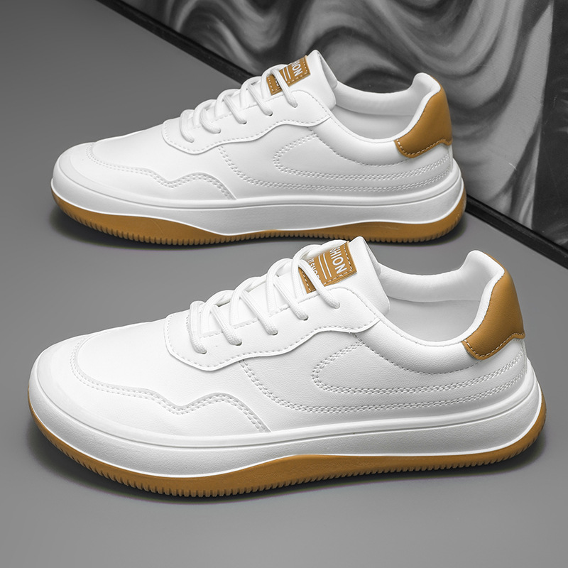 MANSSINO™ | Genuine Leather Low-Top Trainers