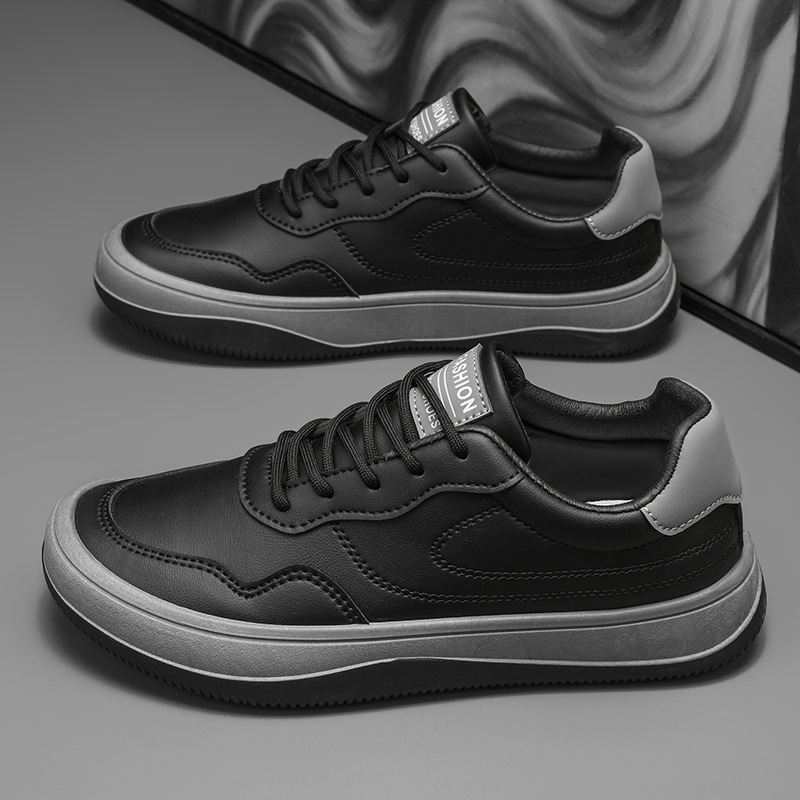 MANSSINO™ | Genuine Leather Low-Top Trainers