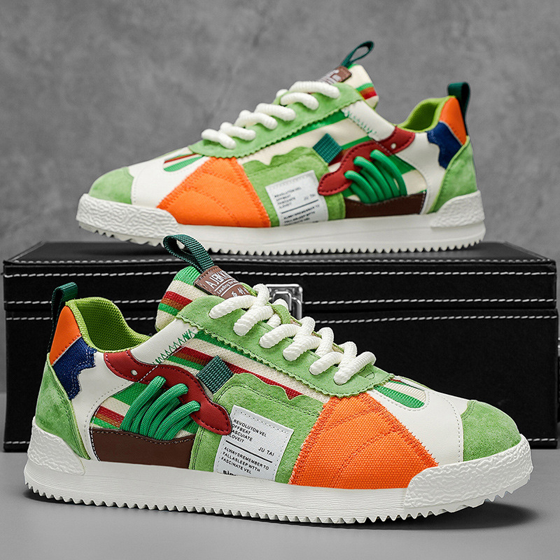 MANSSINO™ | Retro Color-Block Trainers