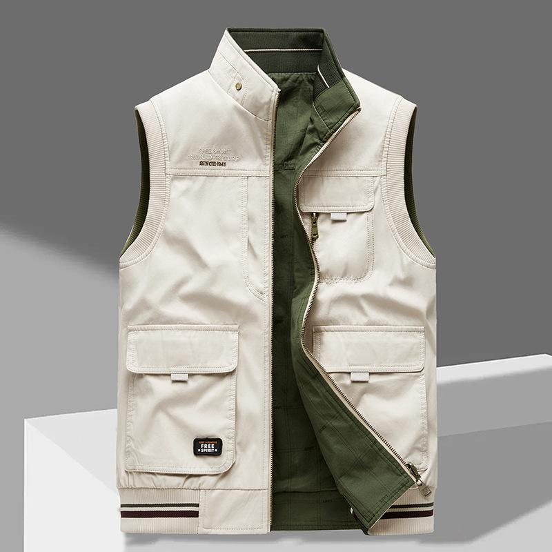 MANSSINO™ | Five-Pocket Cotton Gilet