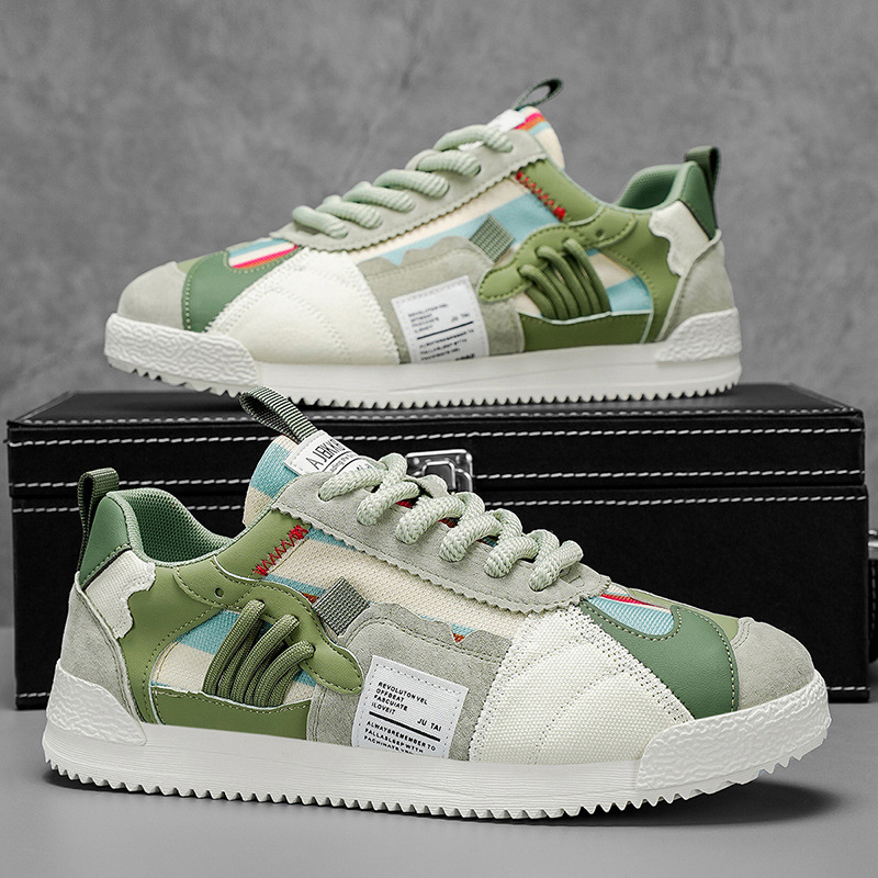 MANSSINO™ | Retro Color-Block Trainers
