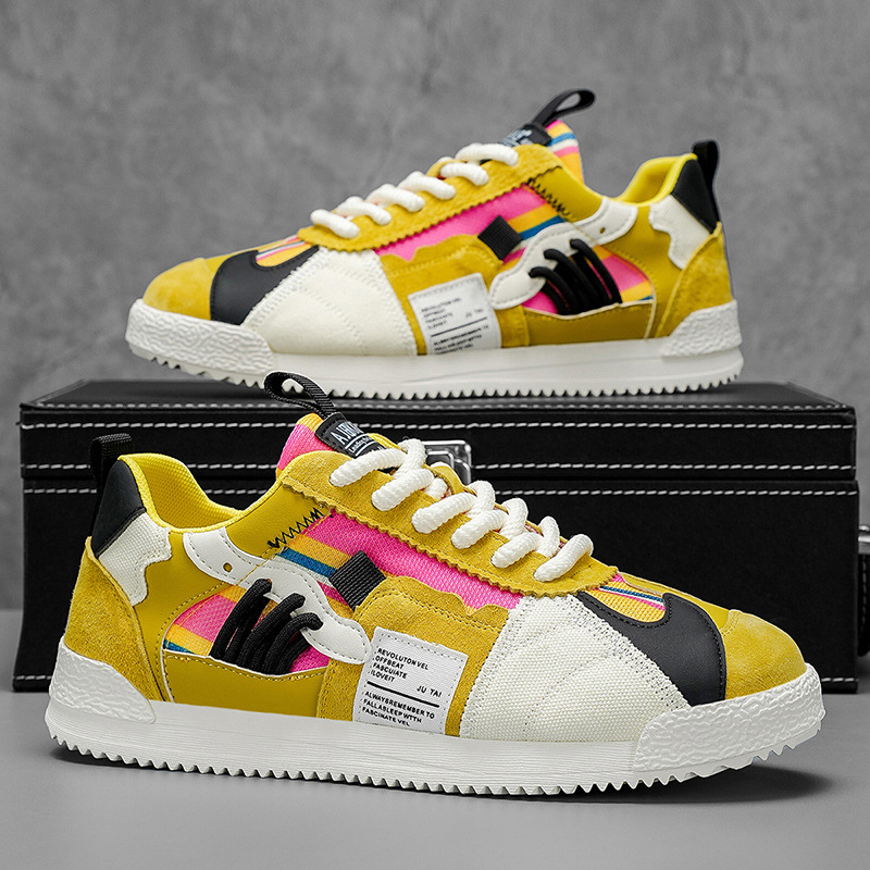 MANSSINO™ | Retro Color-Block Trainers