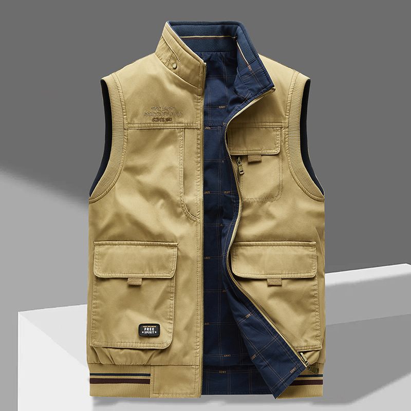 MANSSINO™ | Five-Pocket Cotton Gilet