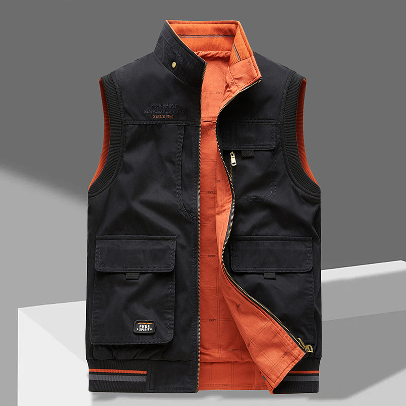 MANSSINO™ | Five-Pocket Cotton Gilet