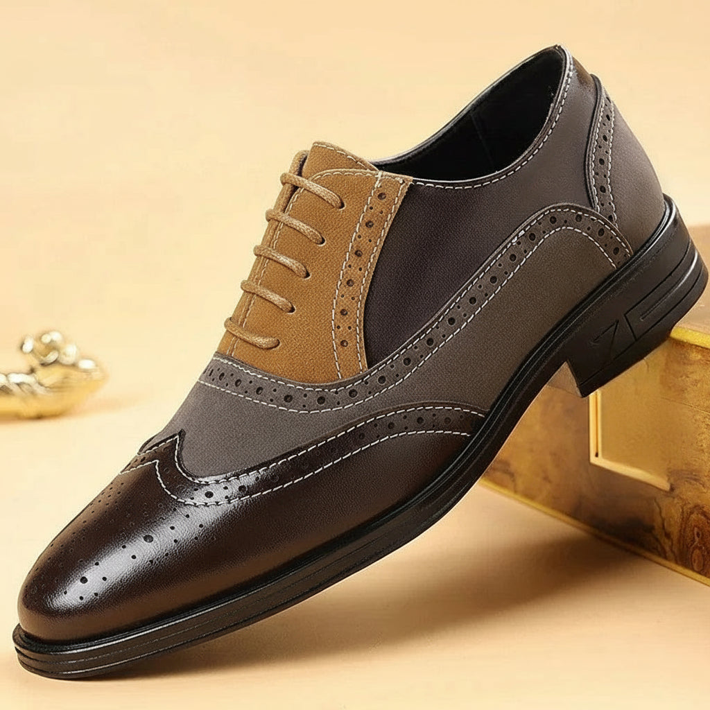 MANSSINO™ | MENS LACE-UP BROGUES