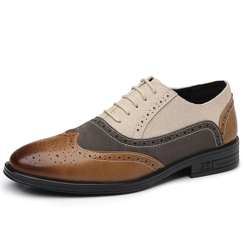 MANSSINO™ | MENS LACE-UP BROGUES