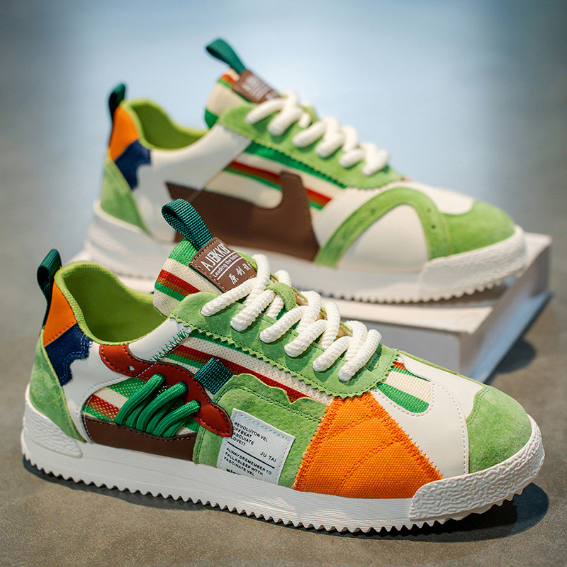 MANSSINO™ | Retro Color-Block Trainers