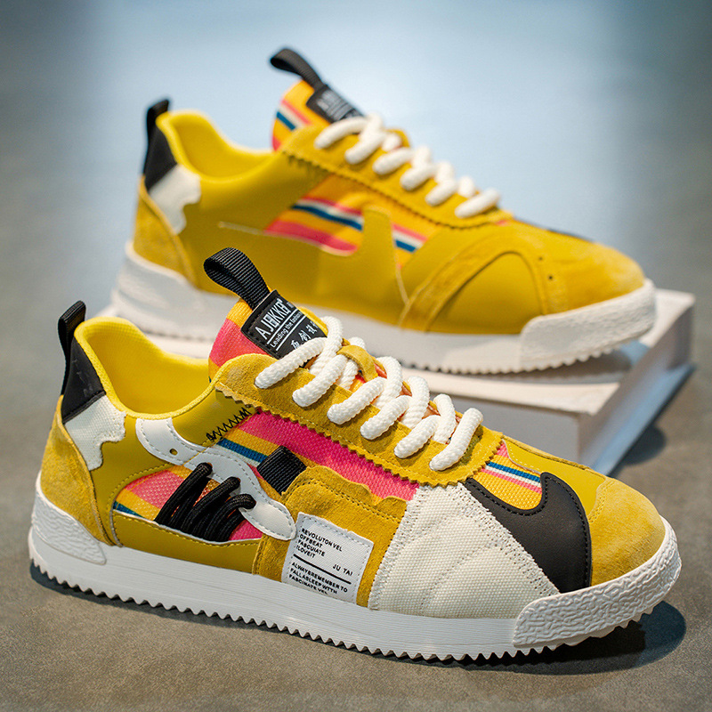 MANSSINO™ | Retro Color-Block Trainers