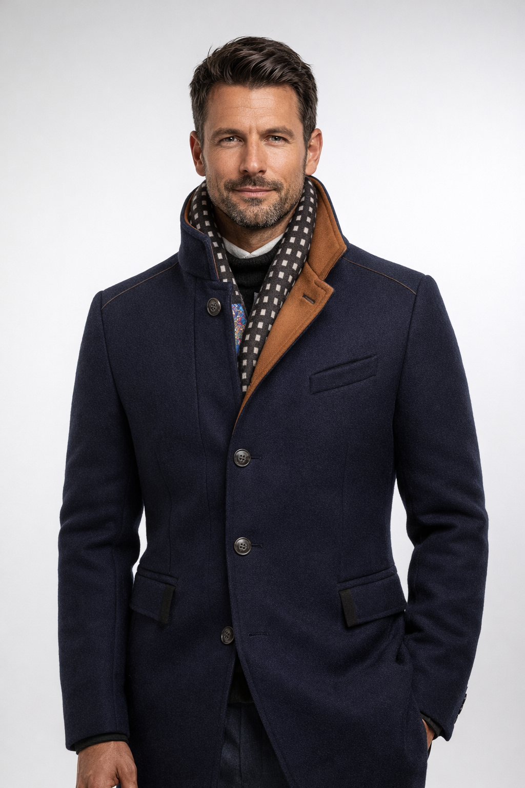 MANSSINO™ | Men’s Wool Coat