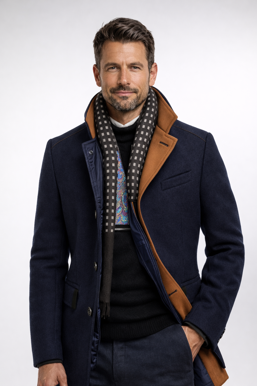 MANSSINO™ | Men’s Wool Coat