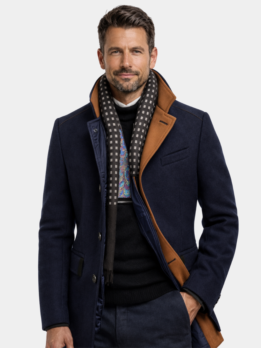 MANSSINO™ | Men’s Wool Coat