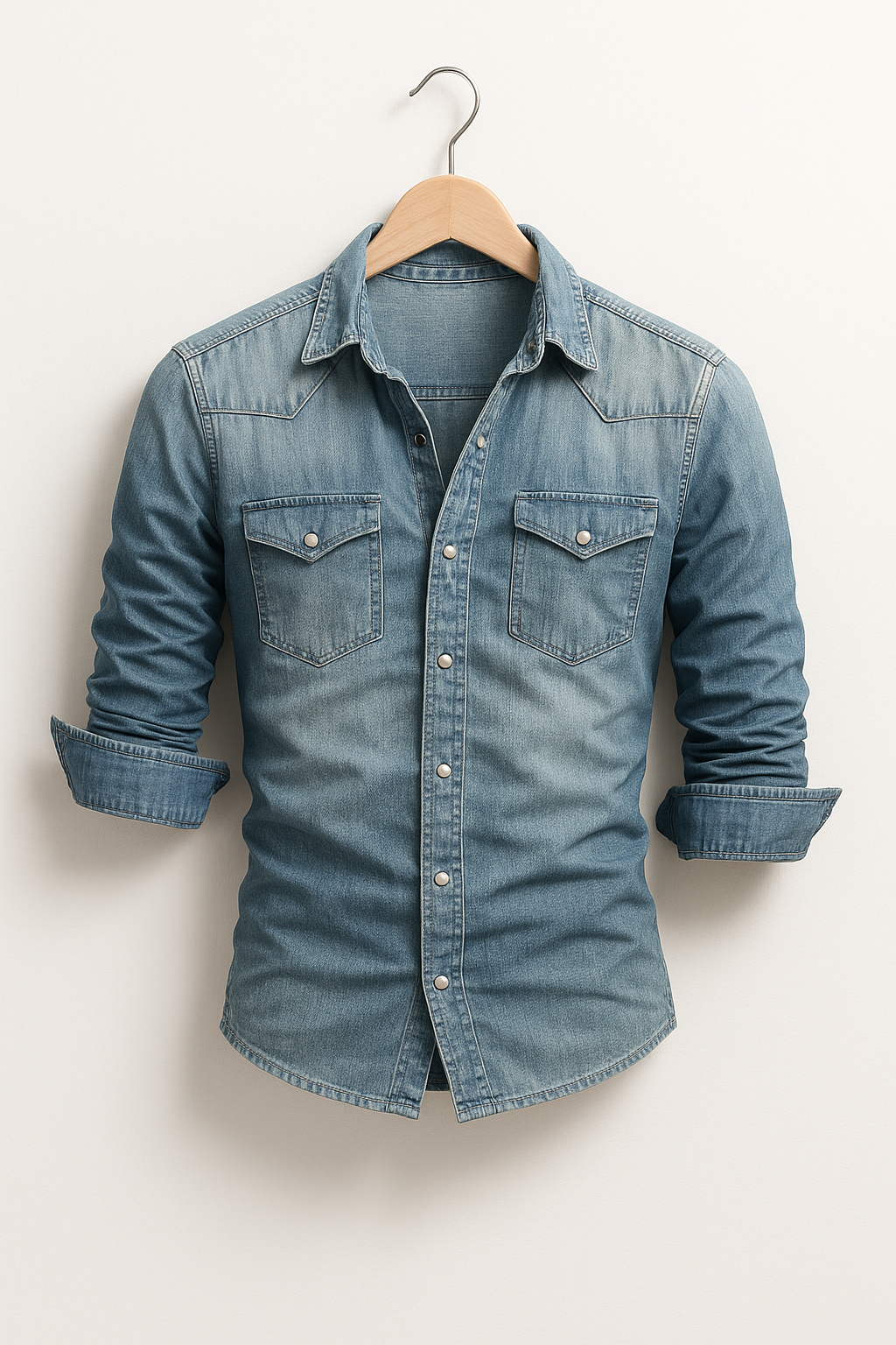 MANSSINO™ | Denim Shirt