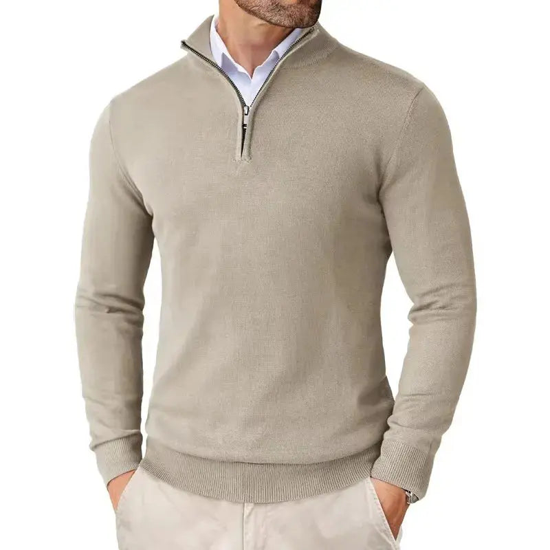 MANSSINO™ | Half-Zip Sweater