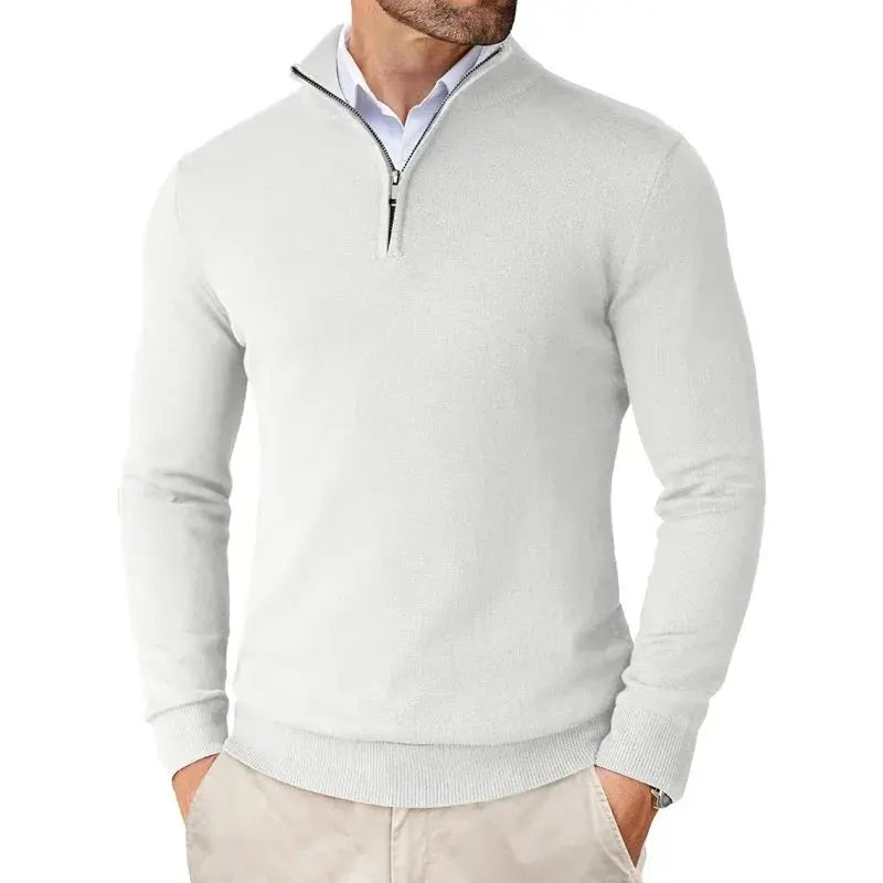 MANSSINO™ | Half-Zip Sweater