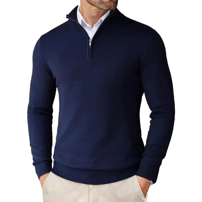 MANSSINO™ | Half-Zip Sweater