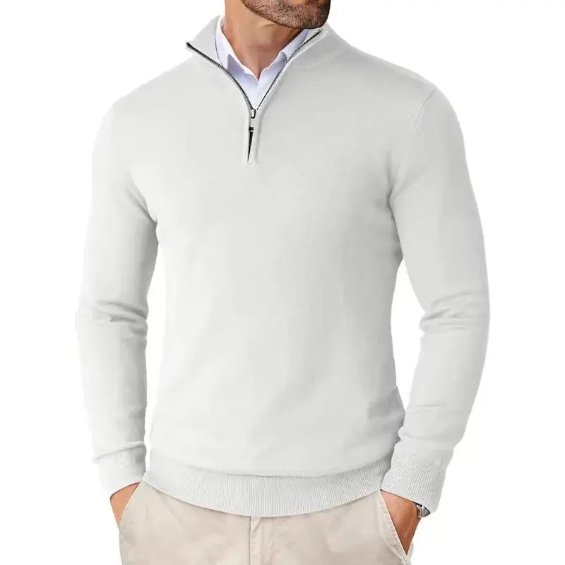 MANSSINO™ | Half-Zip Sweater