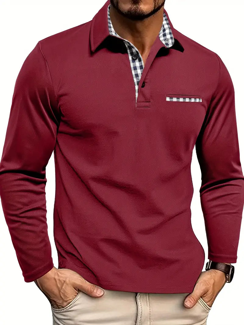 MANSSINO™ | Plaid Polo