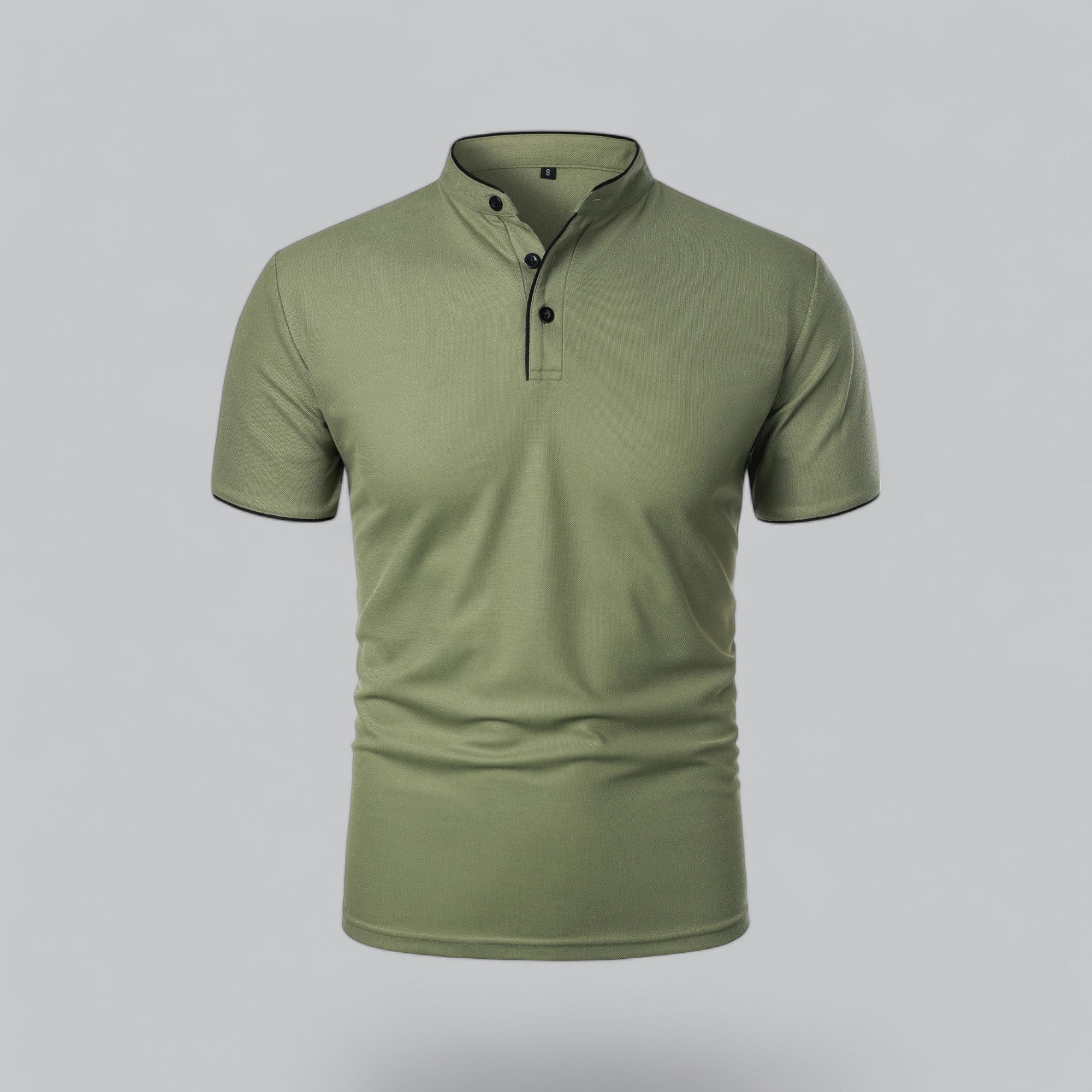 MANSSINO™ | Collarless polo
