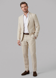 MANSSINO™ | Men's Linen Blend Two-Piece Suit