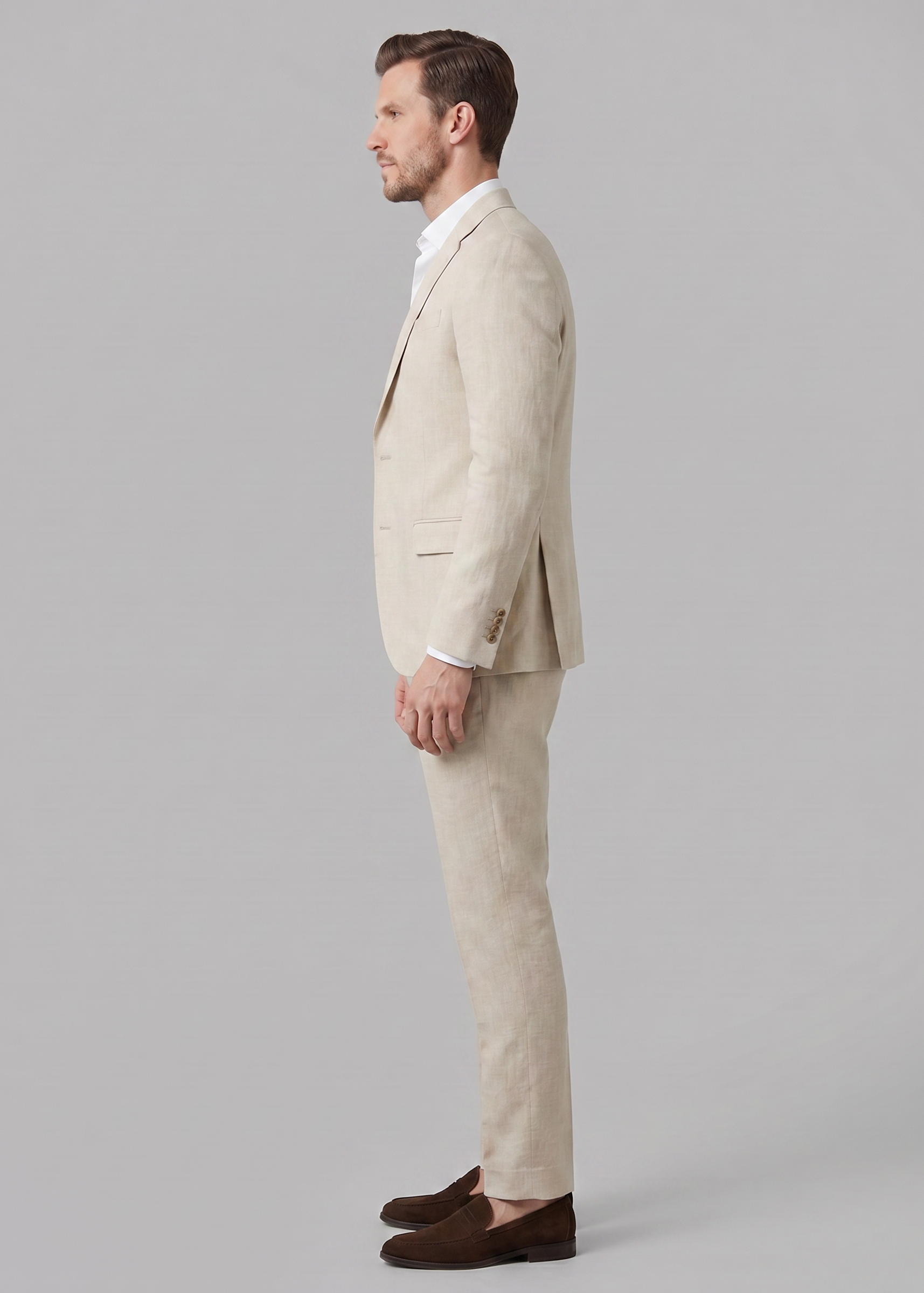 MANSSINO™ | Men's Linen Blend Two-Piece Suit