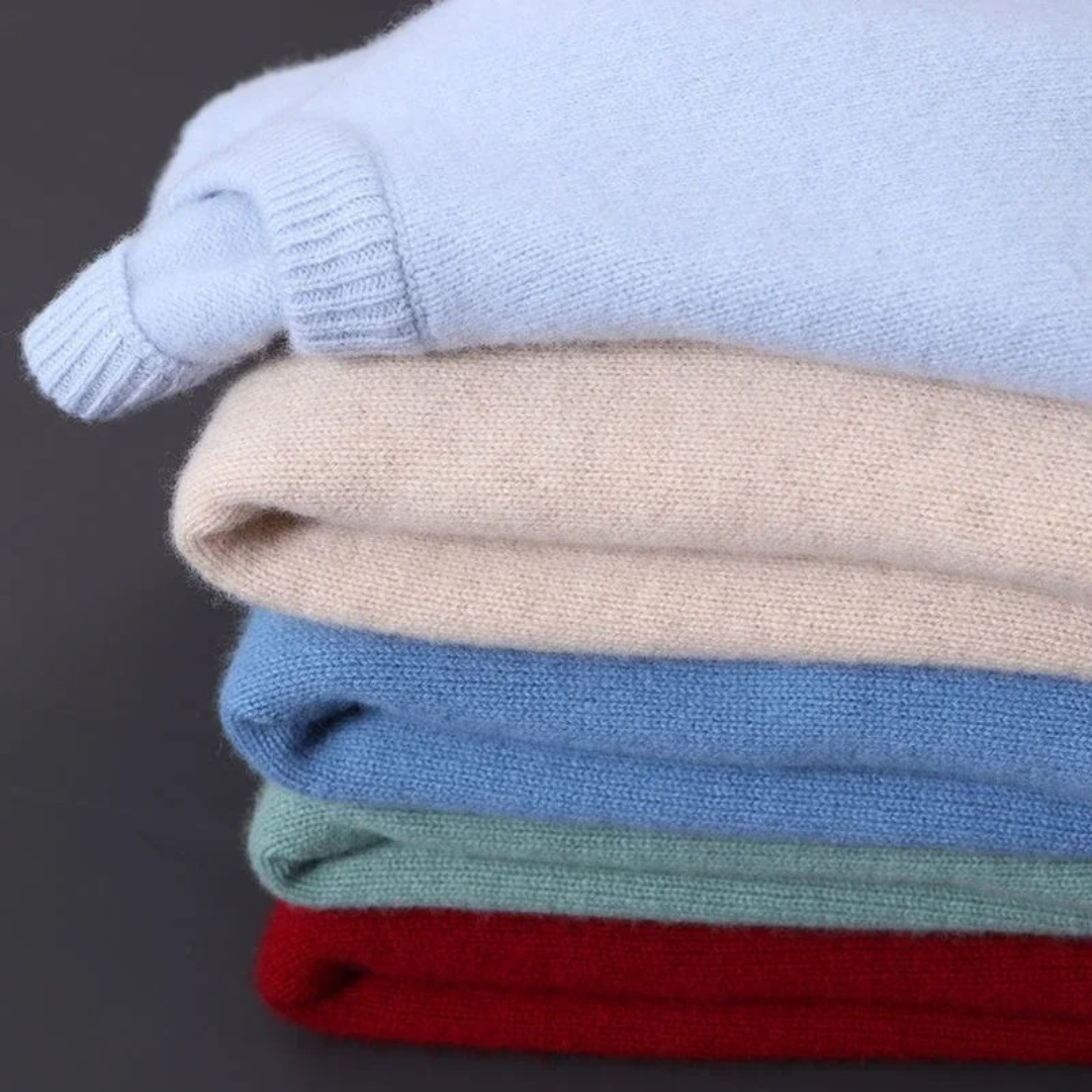 MANSSINO™ | Pure Cashmere Knit Long Sleeve