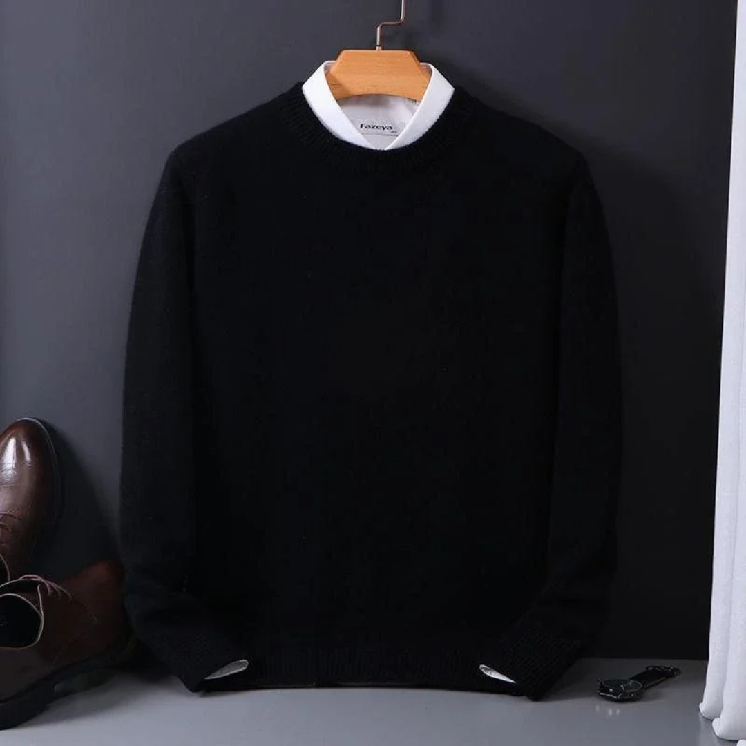 MANSSINO™ | Pure Cashmere Knit Long Sleeve